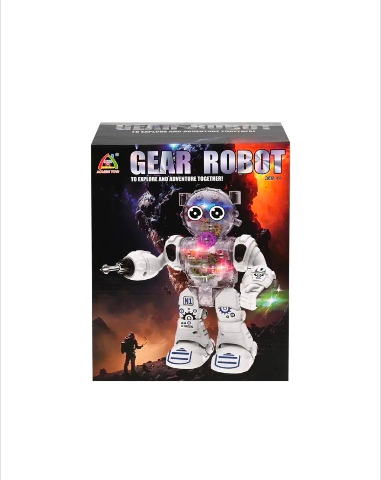 Робот - Космонавт със стрели