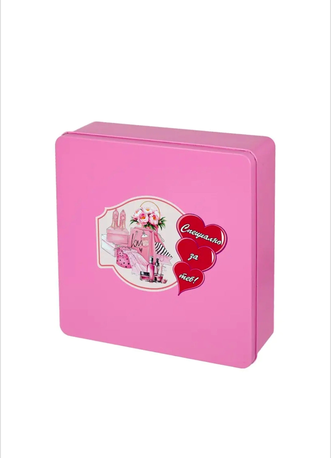 Подаръчен комплект за спа с органичен сапун "Sea salt" в метална кутия