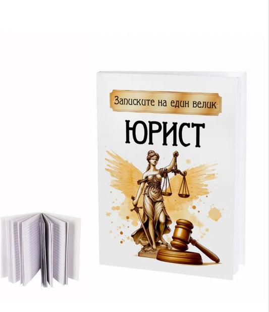 Бележник "Записките на един велик ЮРИСТ"