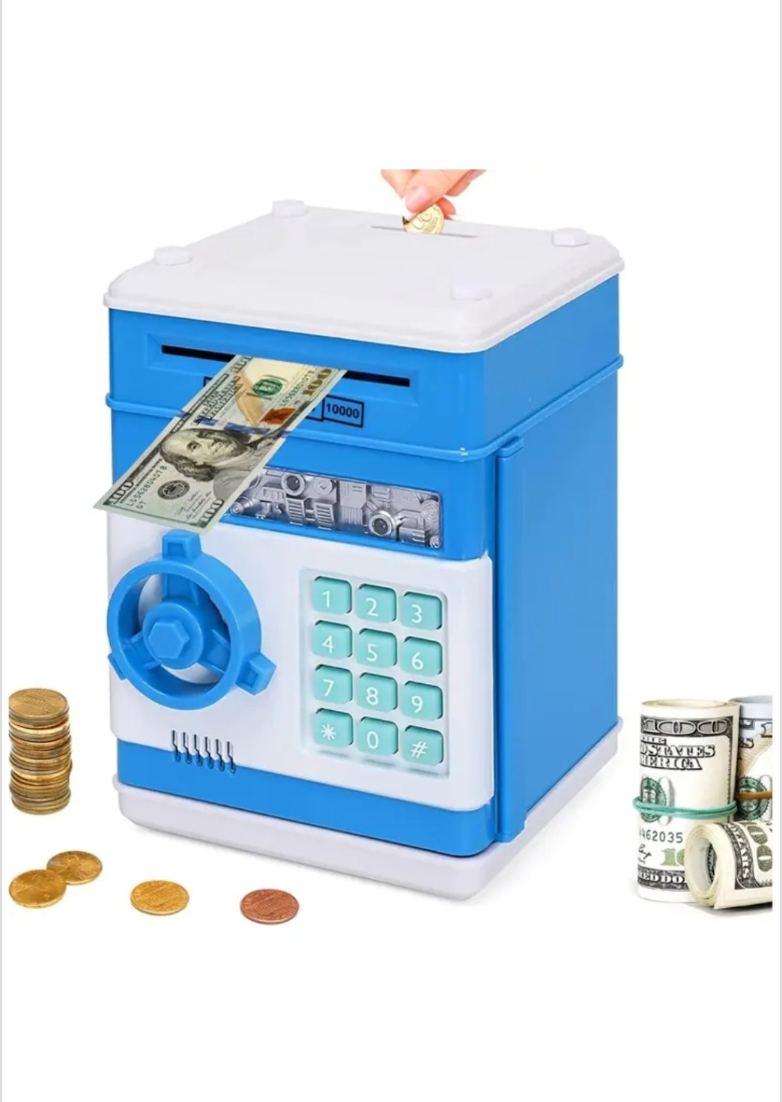 Касичка - Сейф с демо мелодии и светлини (на батерии)