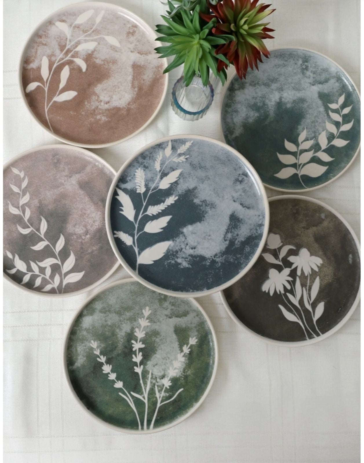 Сет от 6 бр чинии с диаметър 22см