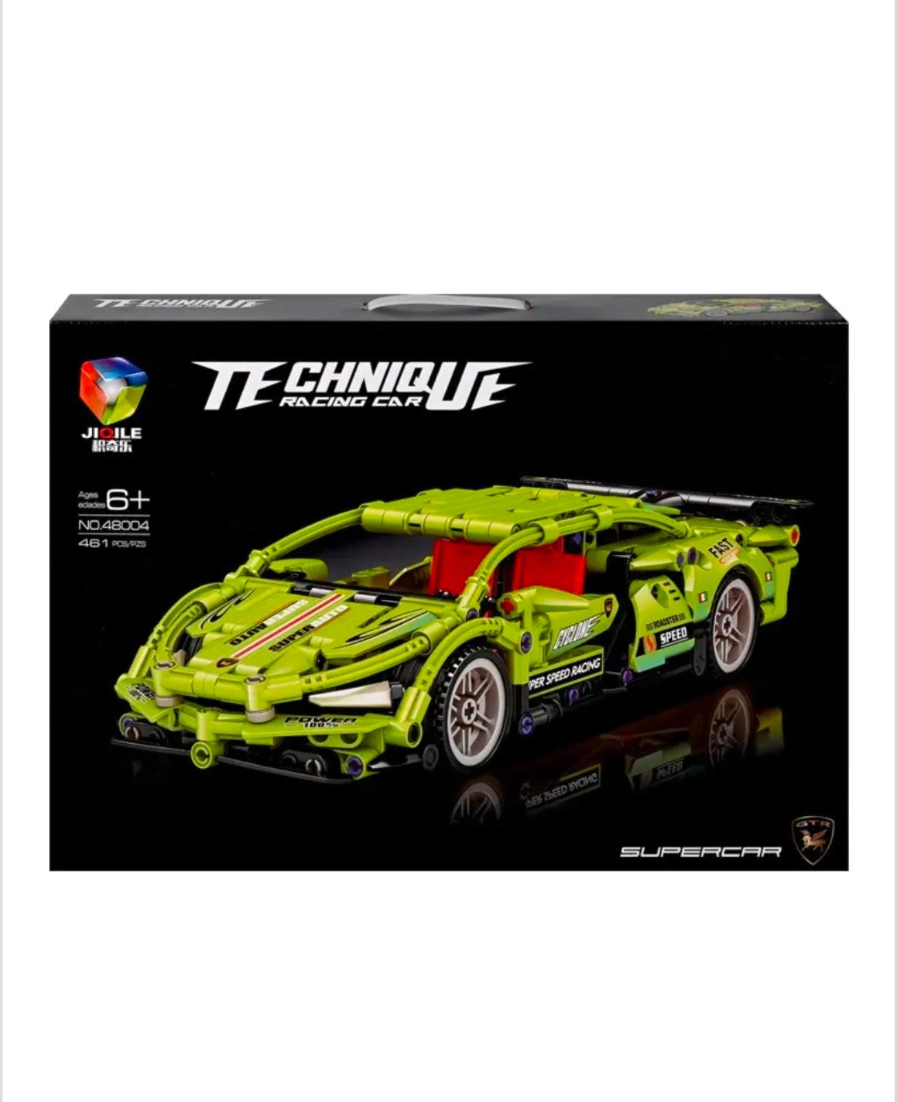 Конструктор "Спортна кола" с отварящи се врати (461 елемента)