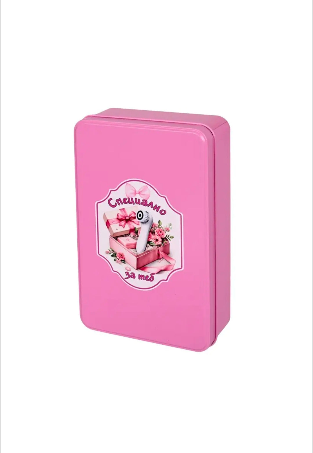 Подаръчен комплект за спа с органичен сапун "Османтус" в метална кутия