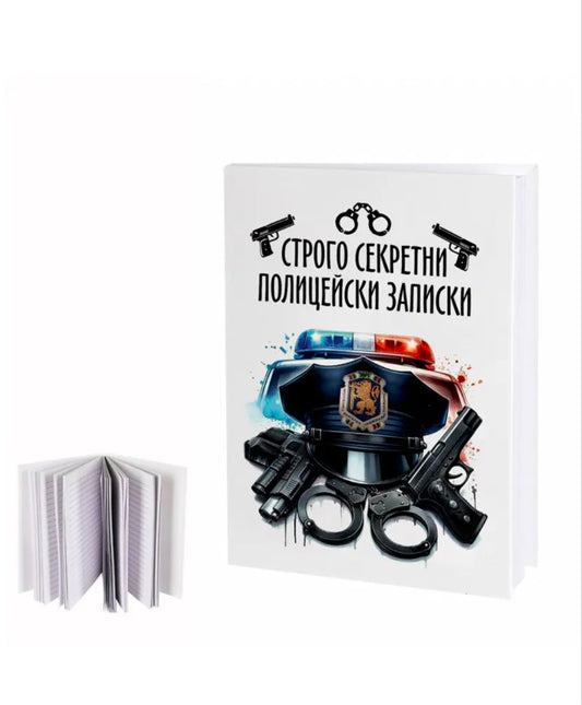 Бележник "Строго секретни полицейски записи"