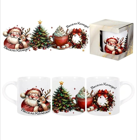 Коледна чаша "Коледа 2" (керамика)