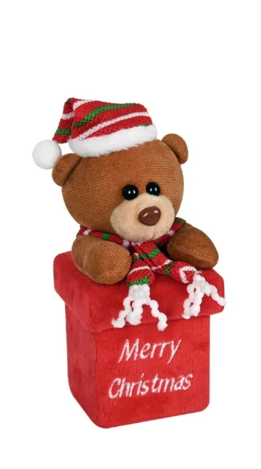 Плюшено мече " с кутия - изненада