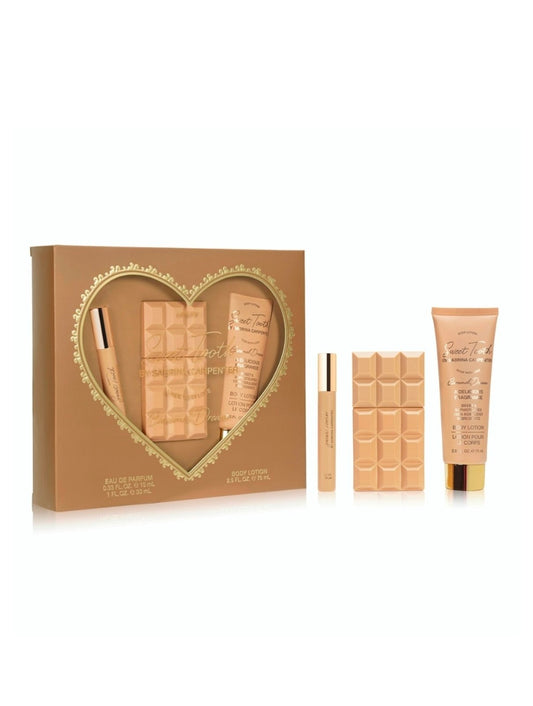 SABRINA CARPENTER CARAMEL DREAM Подаръчен комплект - парфюмна вода 30мл, травел спрей 10мл, лосион за тяло 75мл