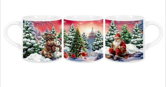 Коледна чаша "Коледа 3" (керамика)