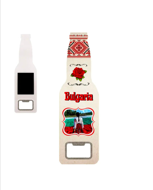 Магнит бутилка - отварачка "Bulgaria"